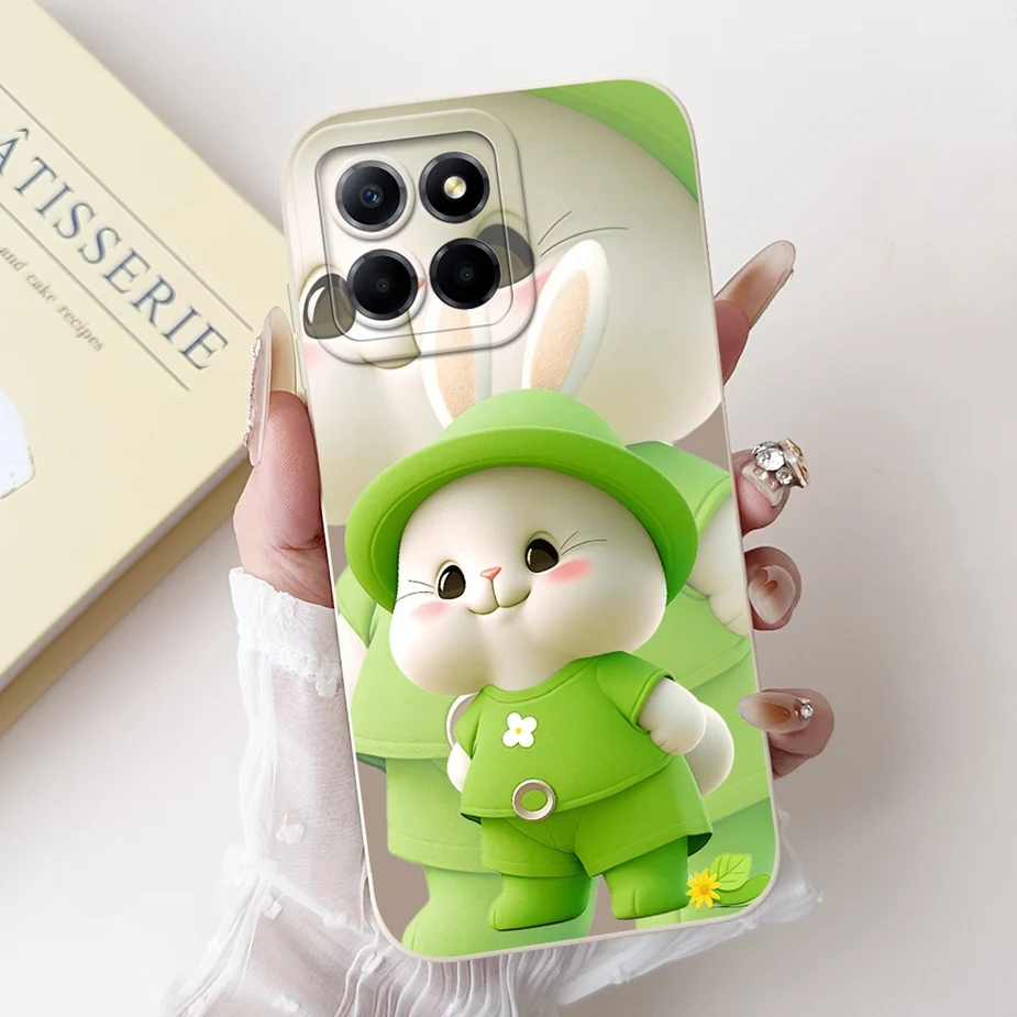 Cute Rabbit Cat Bow Soft TPU Phone Case Cover