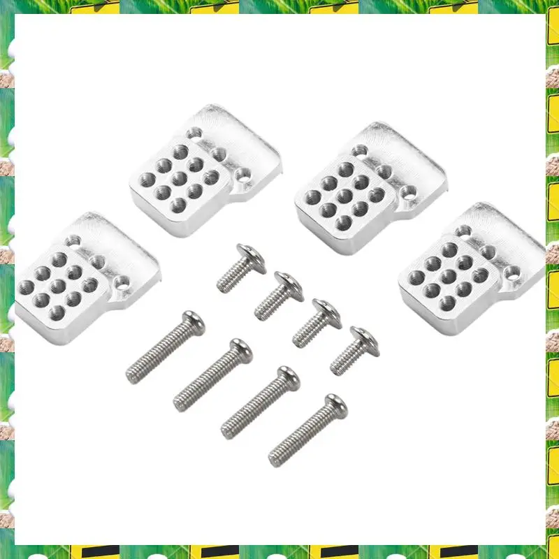 3C Electron 4Pcs RC Car Metal Shock Tower Bracket Kits Shock Sbsorbers Extension Seatfor 1/16 WPL C-14/C-14K/C-24/C-24K Truck Of
