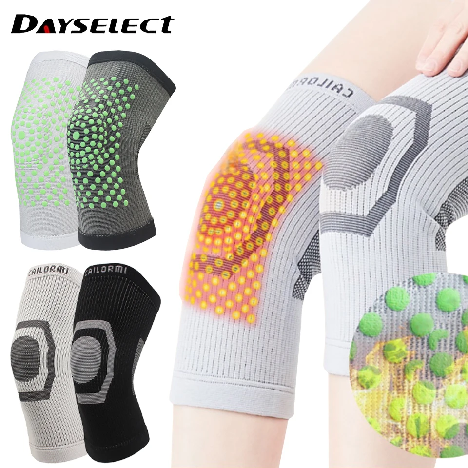 

1Pcs Wormwood Graphene Self Heating Knee Braces Sleeve Warmer Knee Pad Women Men Older Arthritis Joint Pain Relief Recovery