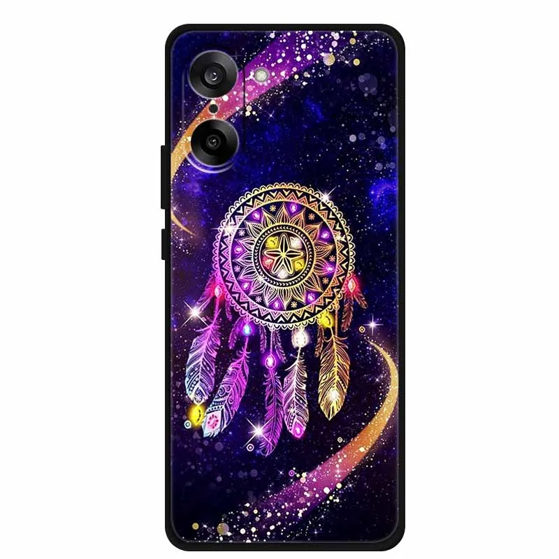 Sleek Black Soft Silicone Shockproof Phone Case