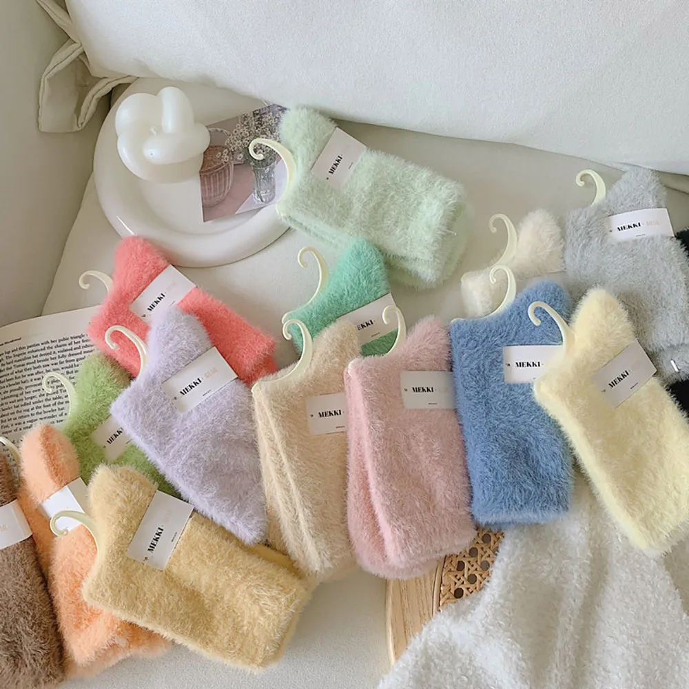 Рисунок 4 - Зимние норковые напольные носки