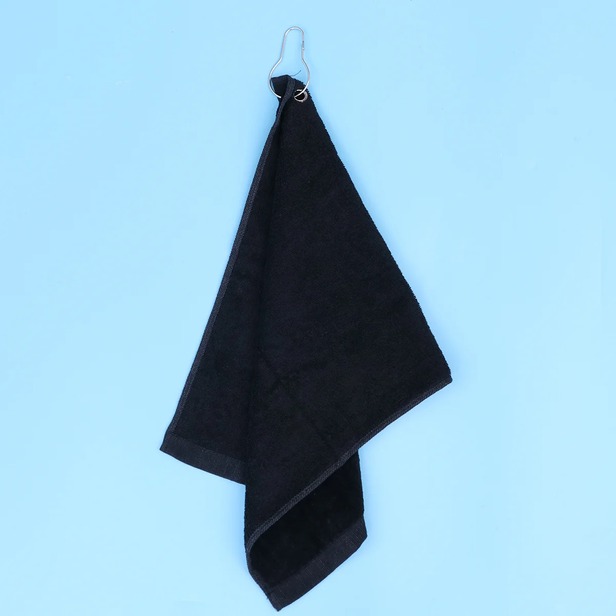 

3 шт., портативное полотенце, практичное полотенце с крючком, удобное хлопковое спортивное полотенце для использования в помещении и на улице (черное)