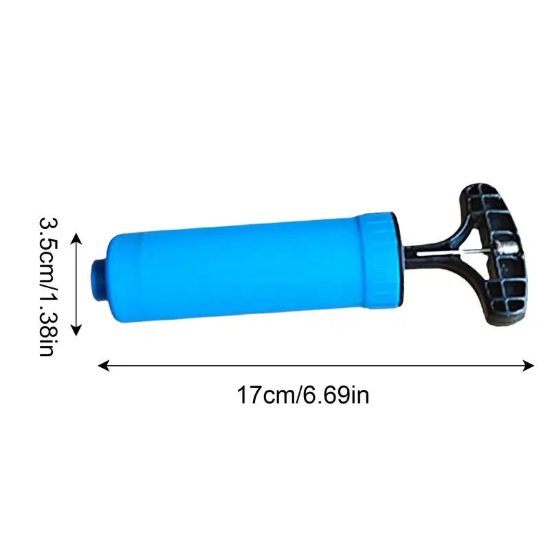Ball Pump For Sports Balls Portable Sports Ball Air Pump Stylish Manual Air Pump Fashionable Hand Air Pump With Needle