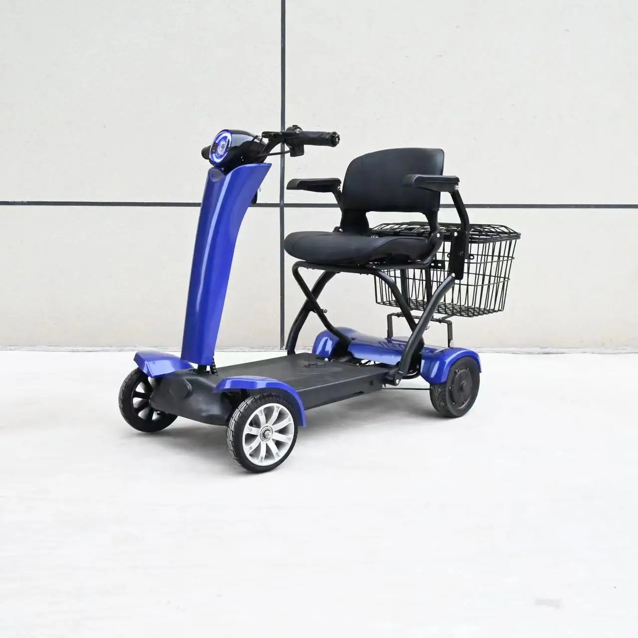 Electric Folding Mobility Scooter 500w 36V 10Ah/15Ah/20Ah Lithium Battery Electric Scooter Small Wheels Dual Motor Adult