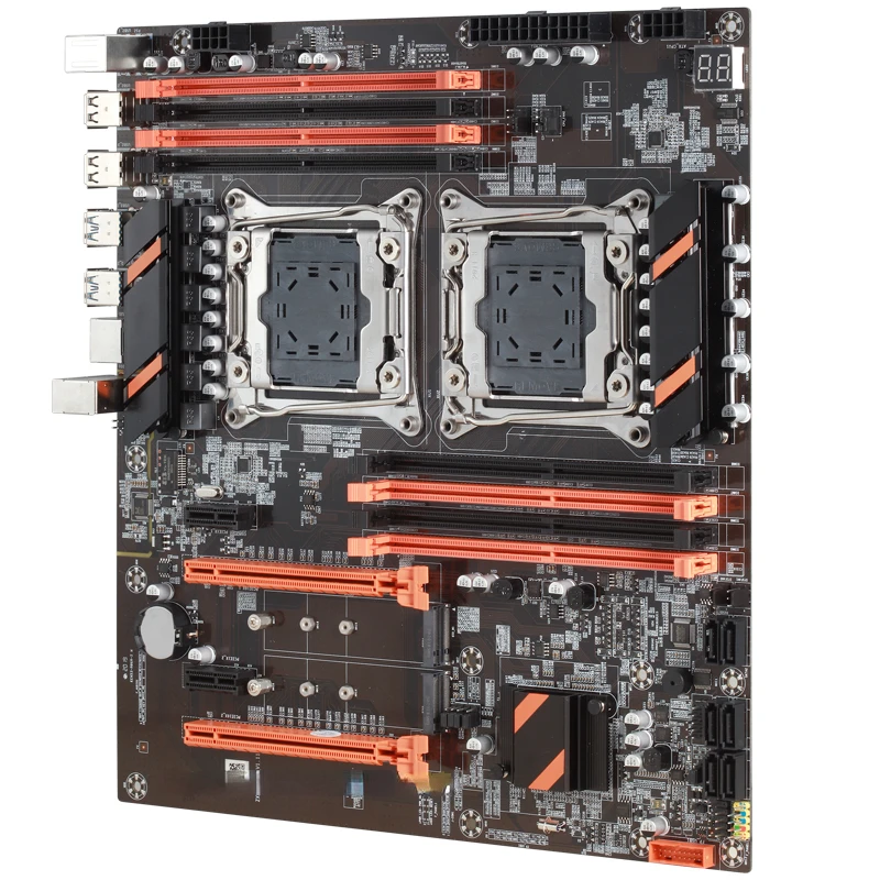 X99 マザーボードとDual Xeon + アクセサリー マザーボードx99,デュアルCPU,M.2,lga 2011 v3 E-ATX usb3.0