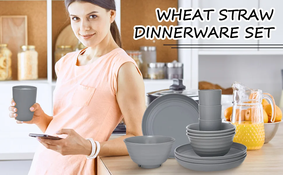 Unique Vajilla Belia Casa Y Estilo 24 Piezas Bowl Ramen Juego De