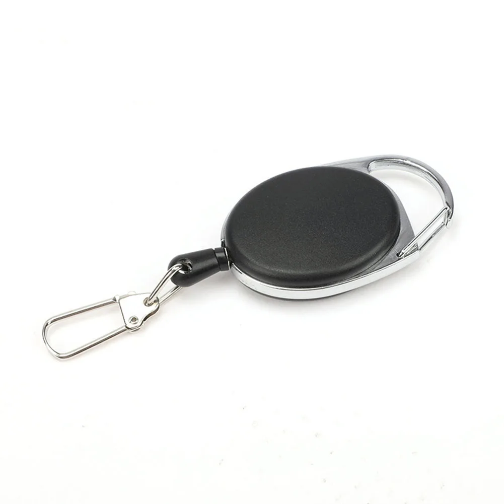 Anti Lost Keychain Telescopic Buckle Anti-theft and Anti-loss Key Chain Elastic Clasp Key Ring Quick Hanging Telescopic Fob For Car