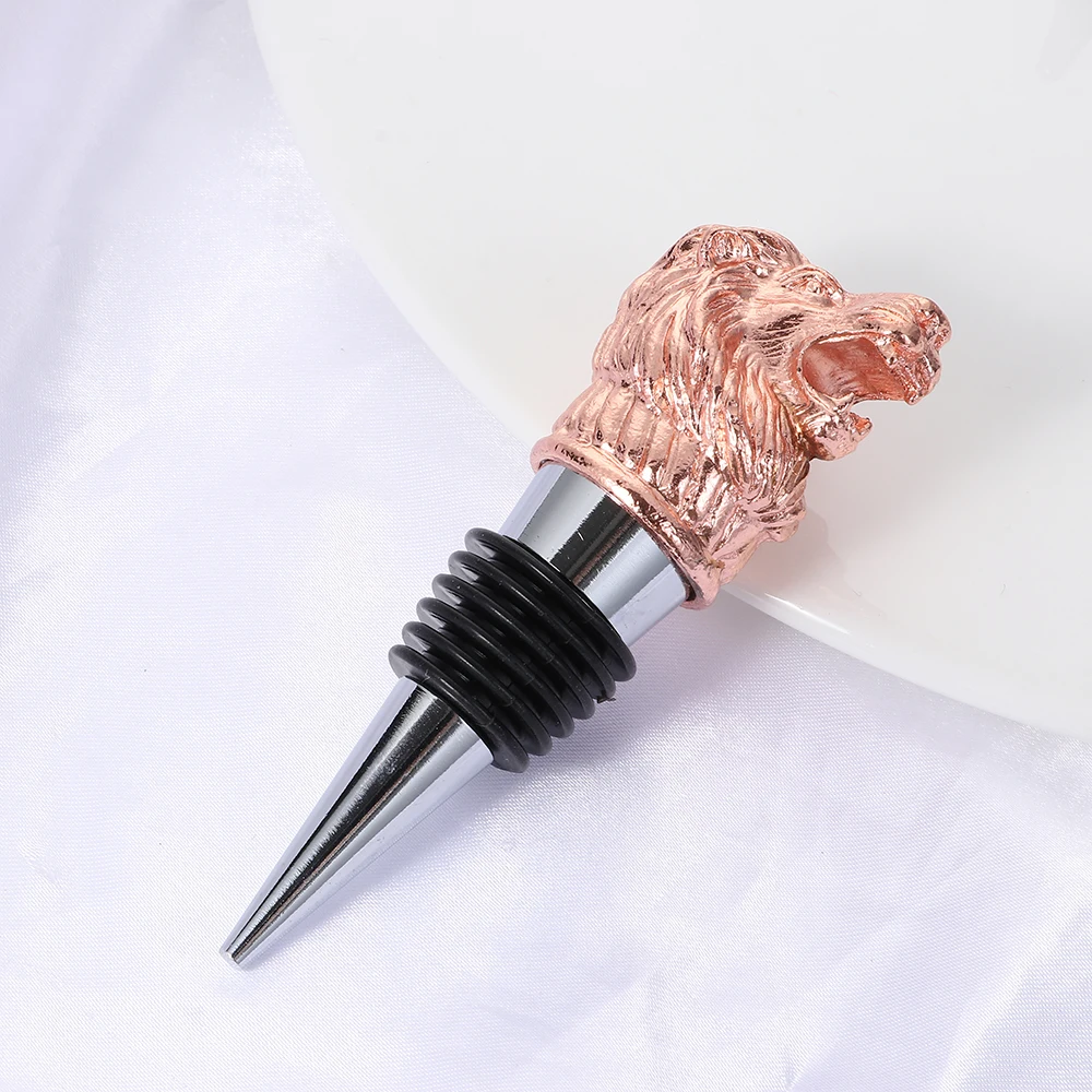 Elegant Deer Head Wine Stopper - Leak Proof Bottle Sealer and Wine Accessory