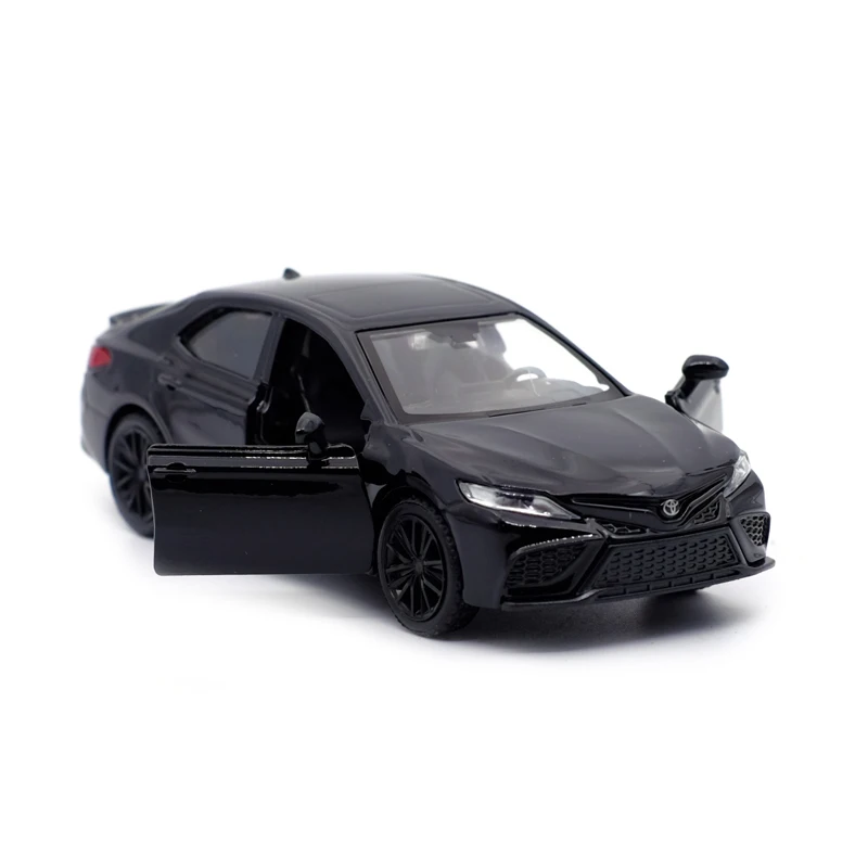 RMZ CITY 1:36 Toyota Camry XSE 패밀리 카 합금 다이캐스트 자동차 모델 장난감 어린이를위한 뒤로 당겨 선물 장난감 컬렉션
