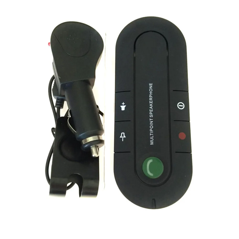 

Wireless Car Kit Hands-free Bluetooth-compatible Speakerphone Sun Visor MP3 Player Car Accessories