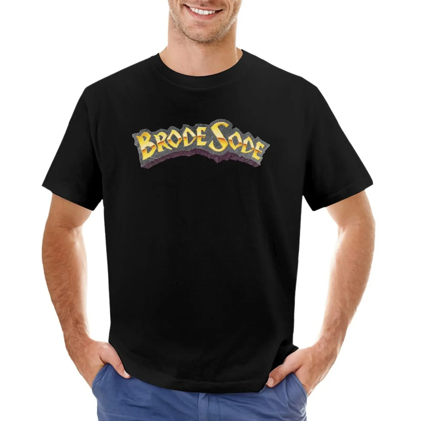 

HeroQuest Brode Sode! T-Shirt Anime t-shirt quick-drying t-shirt korean fashion Short sleeve t shirts for men cotton