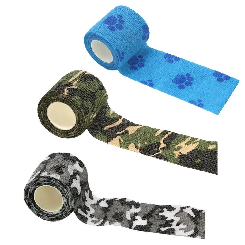 

Sports Self Adhesive Elastic Bandage Wrap Breathable Cohesive Tape Elastoplast Elastic Bandage For Injury Finger Wrist Ankle Aid