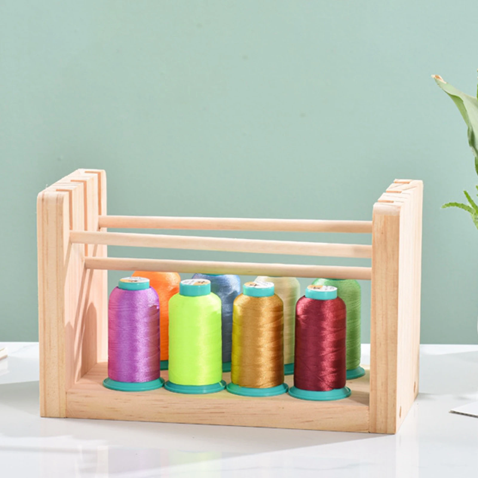 2 Cone Thread Spool Holder Stand Alone Embroidery Sewing Quilting Thread  Holder Stand Table Mount Household Needlework Supplies - AliExpress