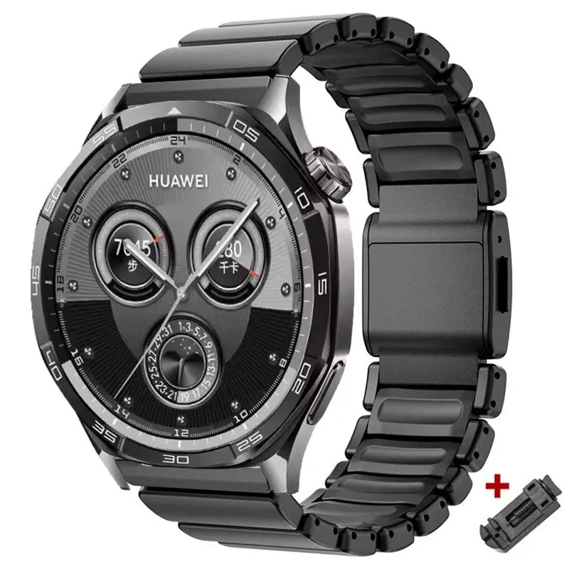 Luxury 22mm Alloy Metal Bracelet Strap