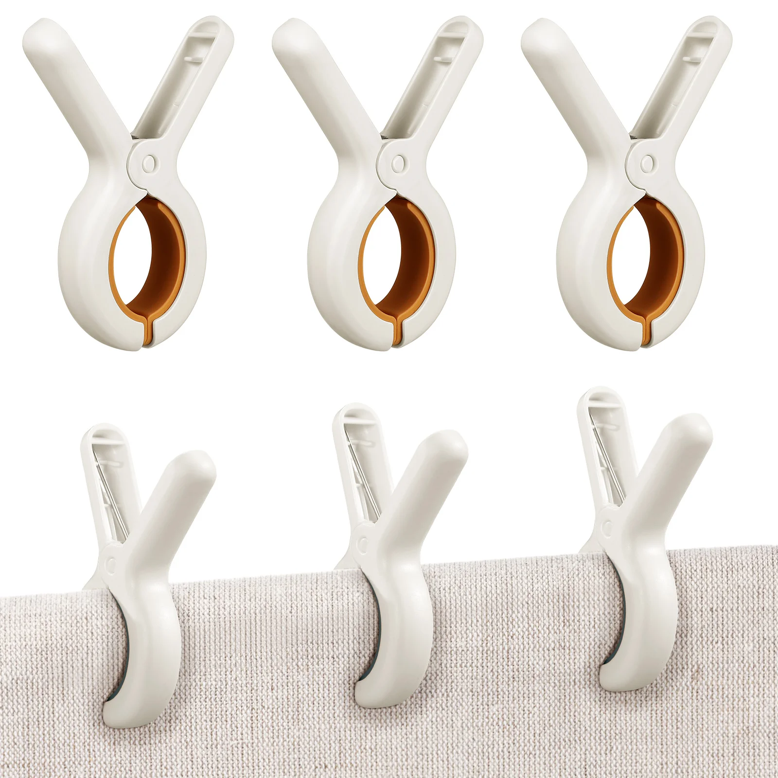 Laundry Clothespins Clips Beach Towel Hangers Drying Chair Clips Clamp