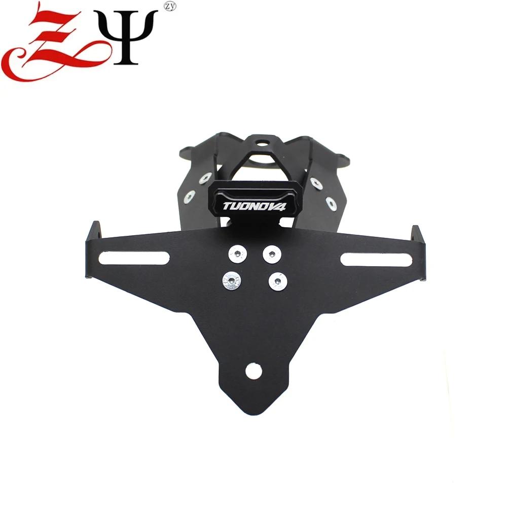 License Plate Holder LED Light Tail Tidy Fender Eliminator For Aprilia TuonoV4 Tuono V4 1100 motorcycle license plate holder,license plate holder
