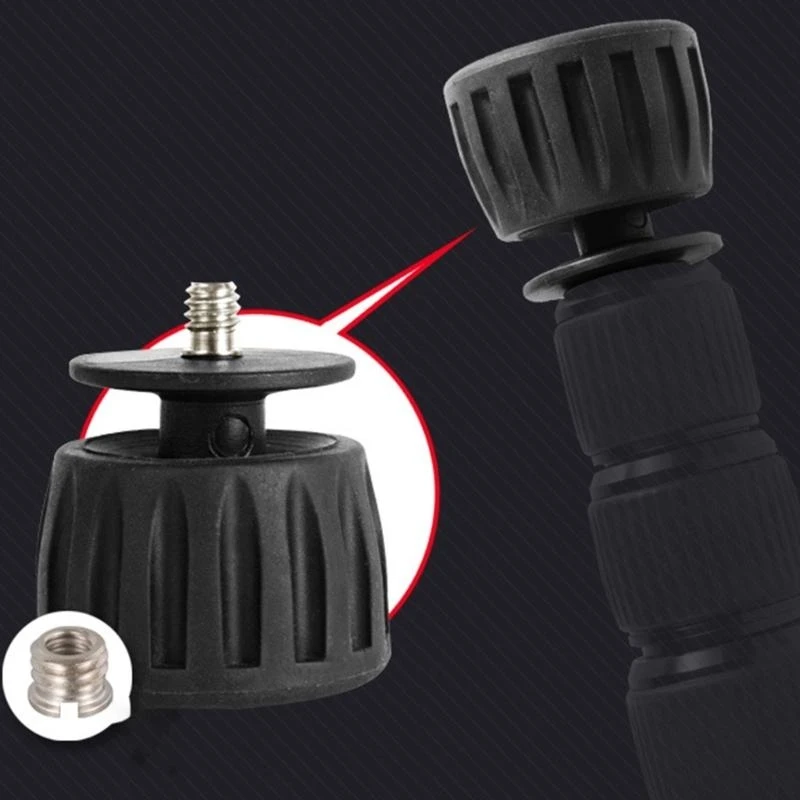 thumbnail image 2 of Rubber Tripod Feet Replacement - 3/8 Thread 50mm Diameter Ball Head Design 2 of 11