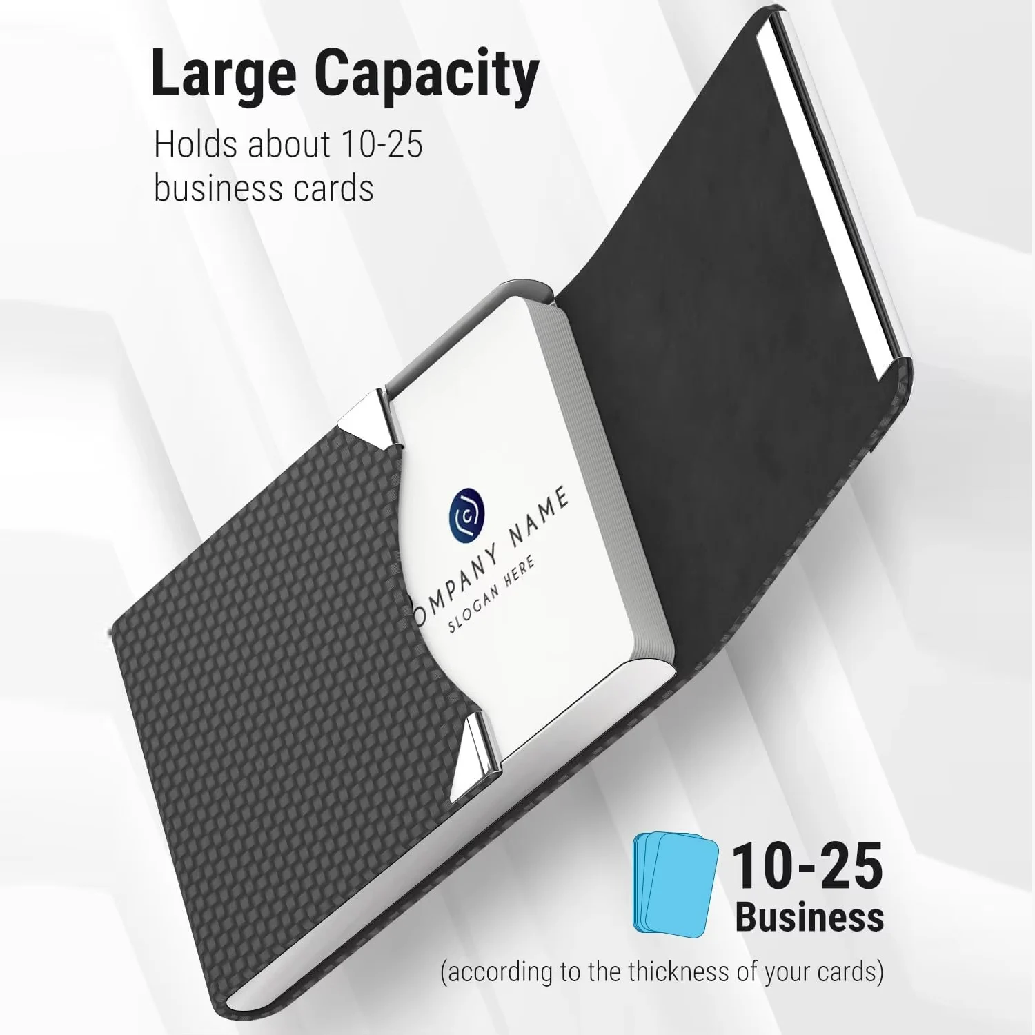 RFID Carbon Fiber Credit Card Holder Money Clip Luxury Men Women Wallets Metal Money Bag Purses Cash Envelope Minimalist Wallet