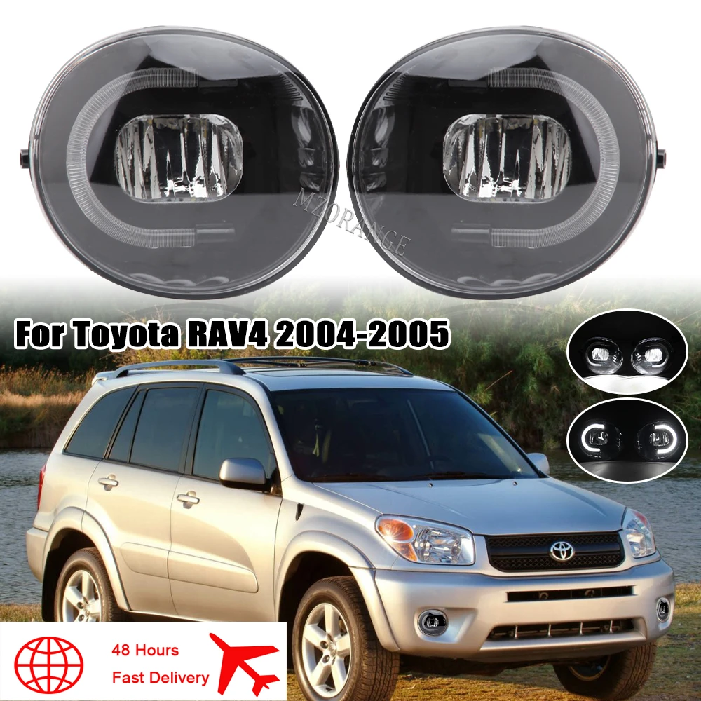 Luz Led para Toyota RAV4 2004 2005, faros DRL para Toyota 4 Runner para Lexus ES330 2005 2006, accesorios lámparas antiniebla| | - AliExpress