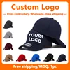 Custom Embroidery Fully Enclosed Hats for Men and Women Baseball Hats Wholesale Design Print Fashion Spring and Summer Cool Hat 1