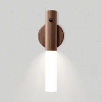 1pc Intelligent Human Body Induction Night Light, LED Rechargeable Corridor Cabinet Wall Light, Household Toilet Wall Induction 2
