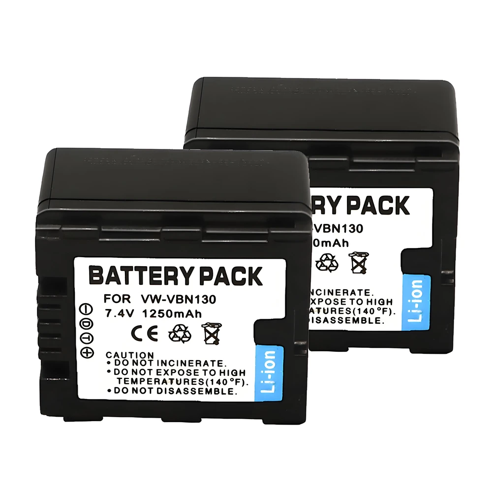 Batteria sostituisce Panasonic VW-VBN130E-K VW