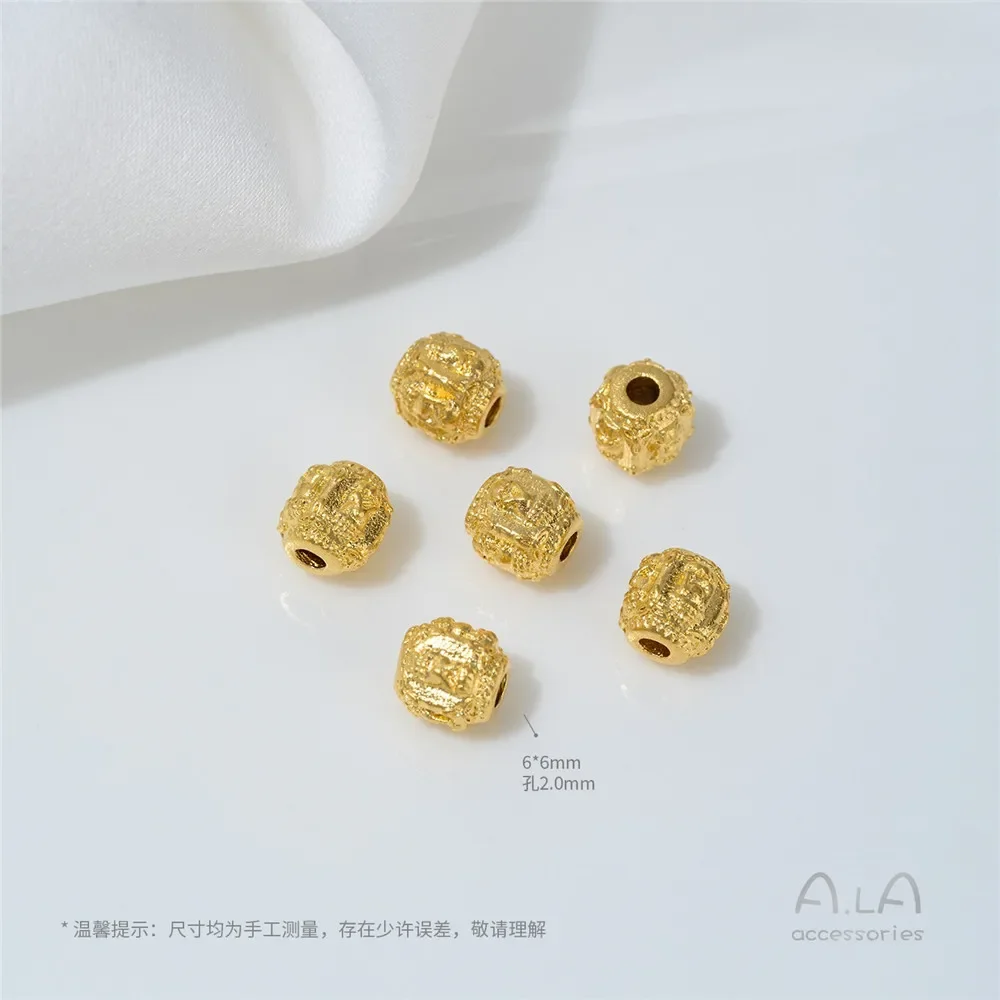 Z472 베트남산 모래 금 액세서리, 더블 피쉬 호리병 모양 하트 비즈 펜던트, 크리스탈, DIY 수제 비즈 재료