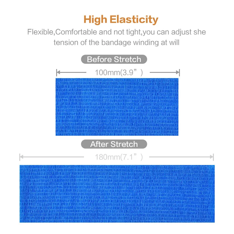 Kinesiology Tape Self Adhesive Elastic Bandage Sports Tattoo Breathable Cohesive For Injury Finger Wrist Ankle