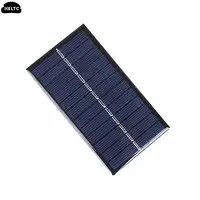 Panneau solaire intelligent 1W 5V, 60x110mm, petit panneau solaire pour recharge de téléphone portable, jouet léger pour la maison 4