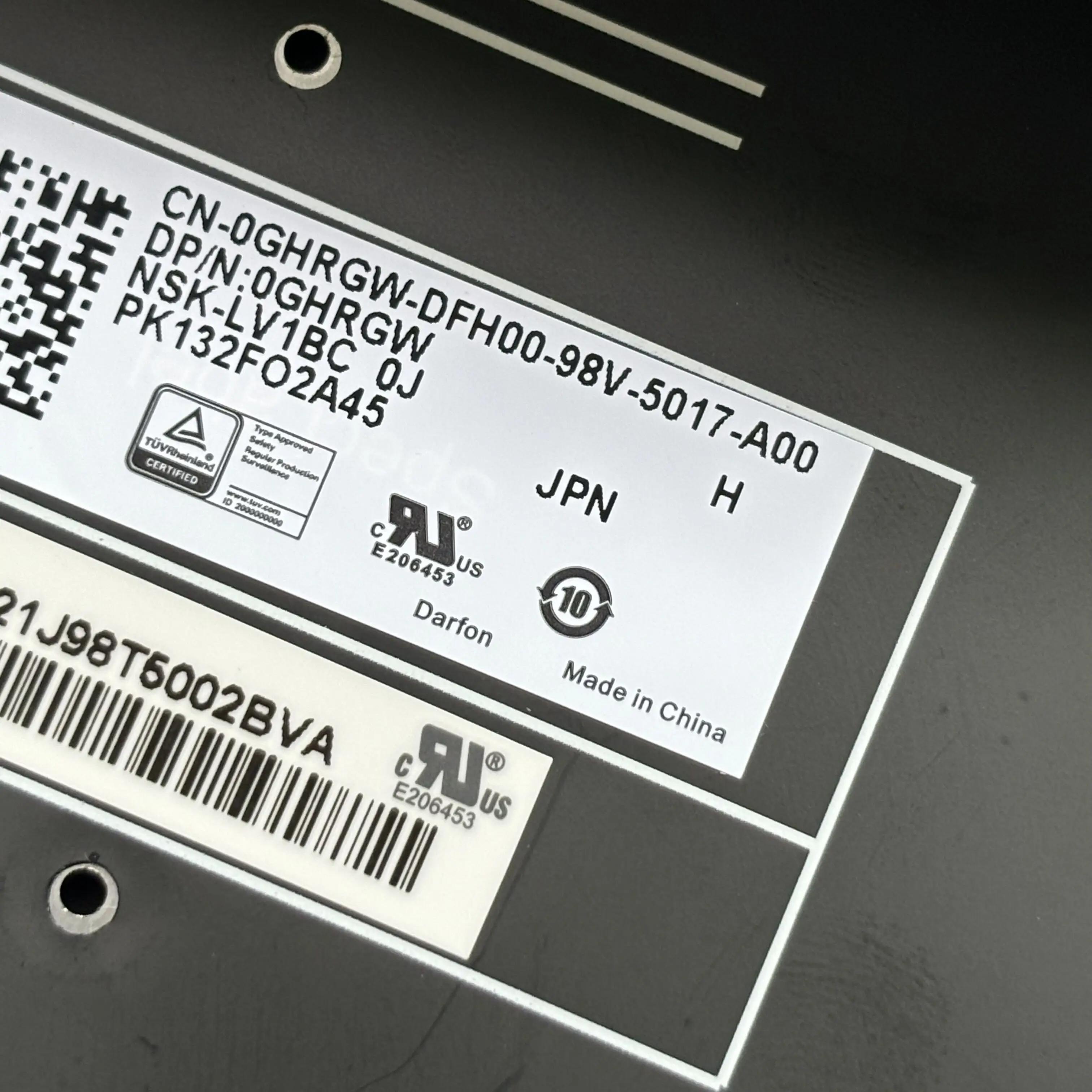  XPS 9370 9380 Ʈ Ű Ʈ, TRMNP 0, TRMNP NSK-EN3BC, JP JA , 100% ǰ