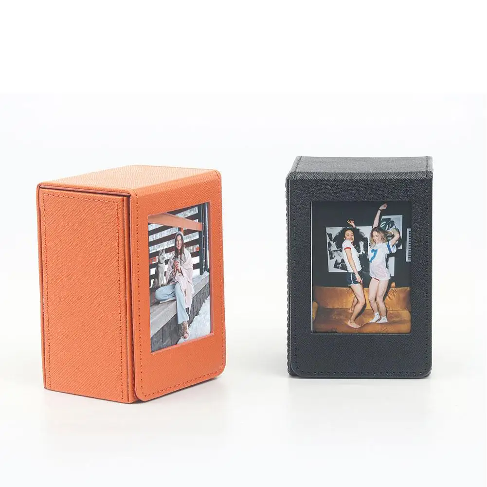 3 Inch Photo Storage Box Mini Film Frame For Fuji Instant Film Cameras Instax Mini 12 11 9 90 PVC Picture Display For Fujifilm