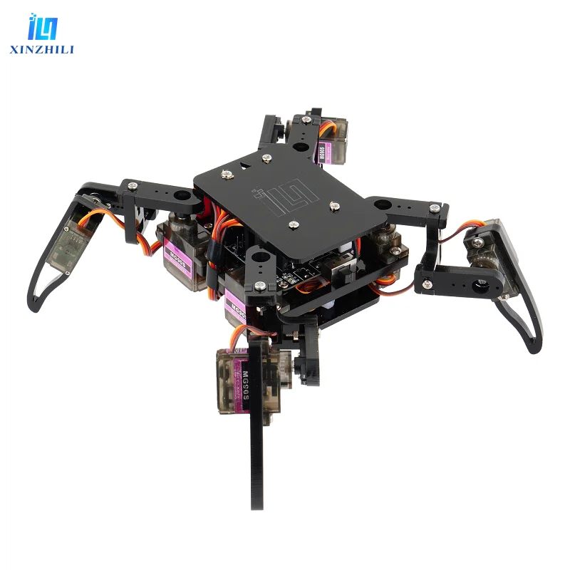 Bionic Quadruped Spider Scientific Robot Kit Toy for Arduino, Multi-function DIY Assembly Building Blocks Smart Toys - Image 2