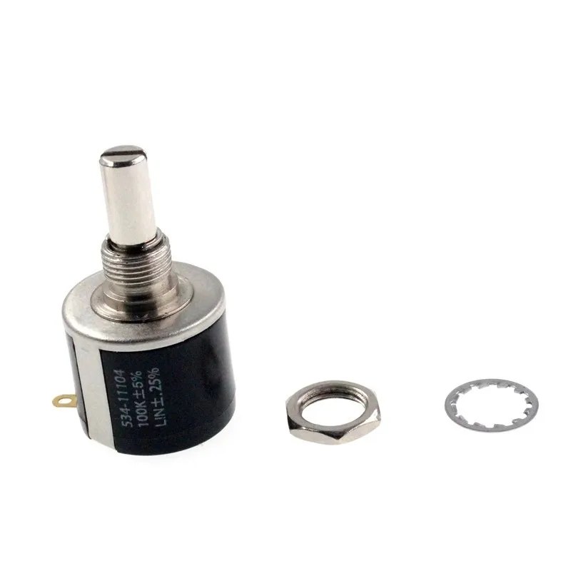 534-1-1 Spectorl Precision Coil Wire Wound Potentiometer 534 2w 100R 200R 500R 1K 2K 5K 10K 20K 50K 100k