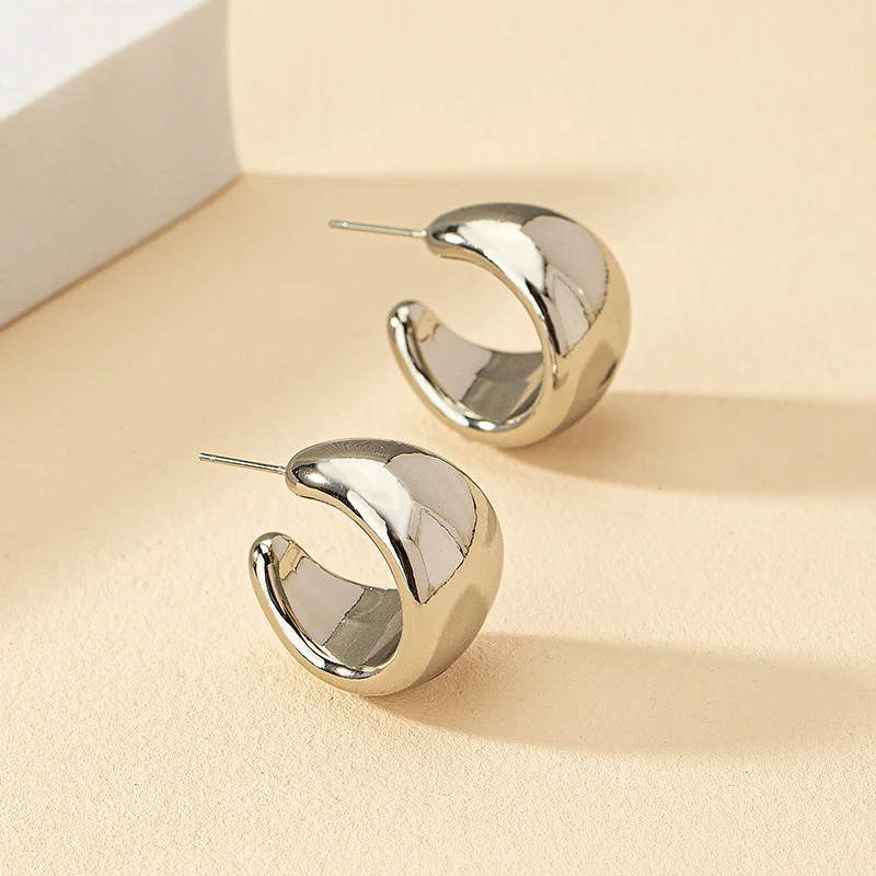 EXPEN Irregular Women Earrings Temperament Korean Style Earrings...