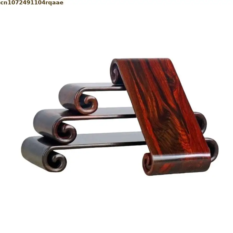 High Quality Wooden Desktop Decorative Shelf Standing Flower Base Coffee Tea Set Pedestal Display Stand Flower Pot Sorting Table