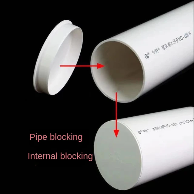 1Db 75-110 Mm Pvc Csősapka Dekoráció Fedőcső Betét Dugó Vízmegállító Tömlő Végcsatlakozók Kert Öntöző Kiegészítők Adapter
