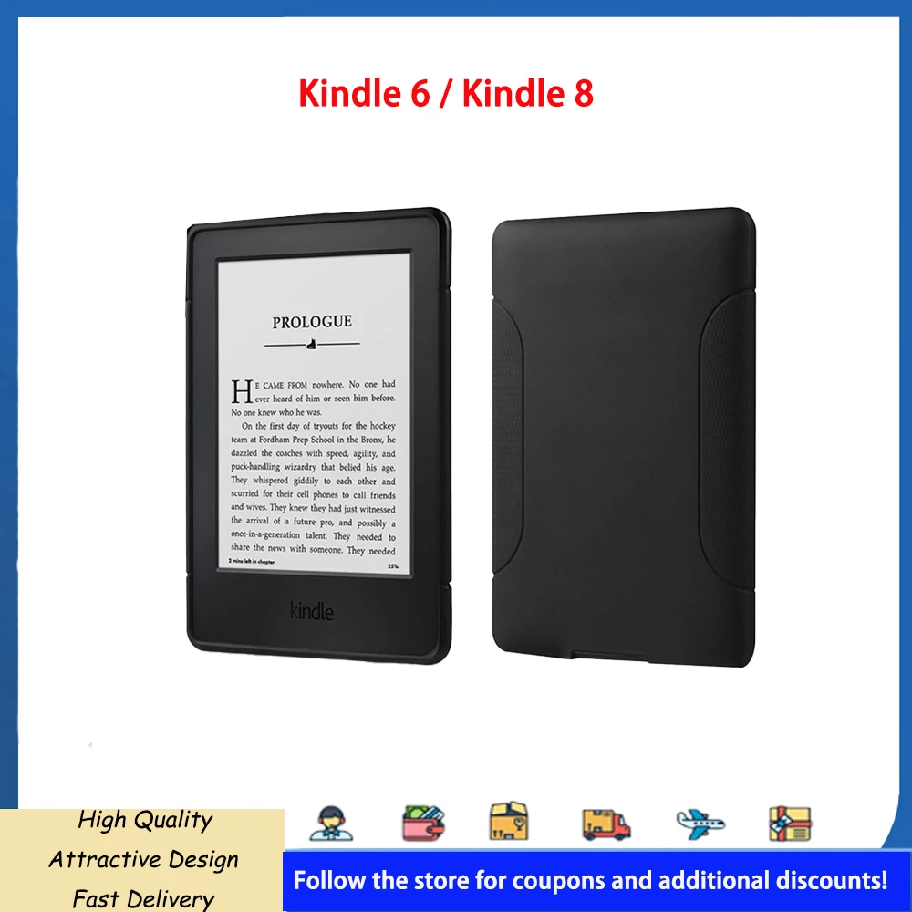 KindlePaperwhite2KPW2Kindle6thGenerationconretroiluminacinKindle8thGenerationsin