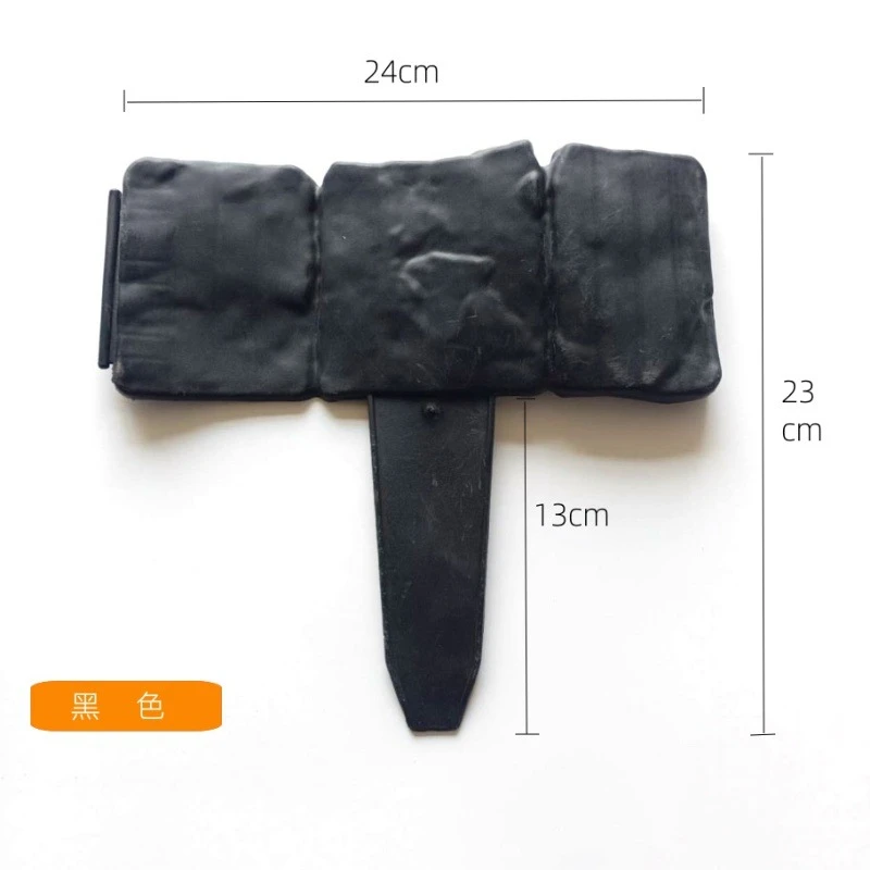 Dekorativer Gartenzaun, Nachahmung von Steinpflanzen, Stützpfahl, Außenkante, DIY, Rasen, Hof, Landschaftsrand