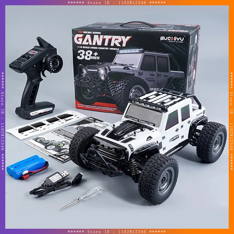 

SCY 16103 Four wheel drive remote control Jeep big legged car with tail wing pickup truck climbing drift racing toy car boy gift