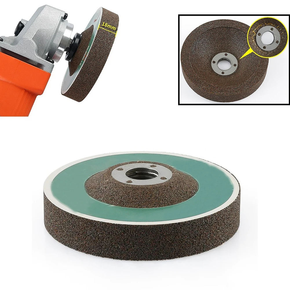 Mola In Carburo Di Silicio Per Smerigliatrice Angolare 100 Mm | Spessore 18 Mm, Foro 16 Mm | Per Pietra, Piastrelle, Granito | Tipo N Resistente