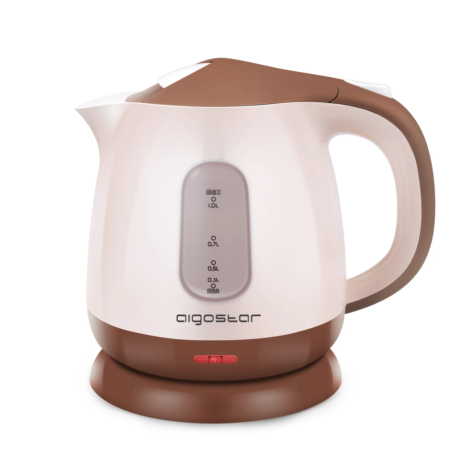 Aigostar Small Electric Kettle, 1L Portable Electric Tea Kettle