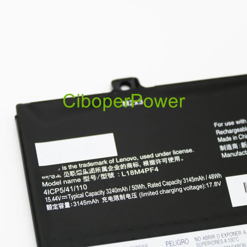 Bateria do Portátil para S54014iwl S540-14 L18c4pf4 L18m4pf3 L18c4pf3 L18c4pf3 15.44v 50wh - Imagem 4
