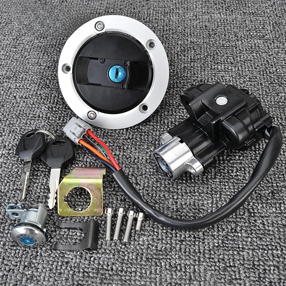 오토바이 연료 탱크 잠금 장치, 내구성 있는 점화 전원 잠금 장치, 스즈키 GSXR600 750 액세서리용