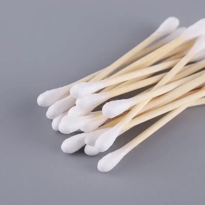 1000Pcs Double Head Cotton Swab Women Makeup Cotton Buds Tip for Wood Sticks Nose Ears Cleaning Health Care Tools