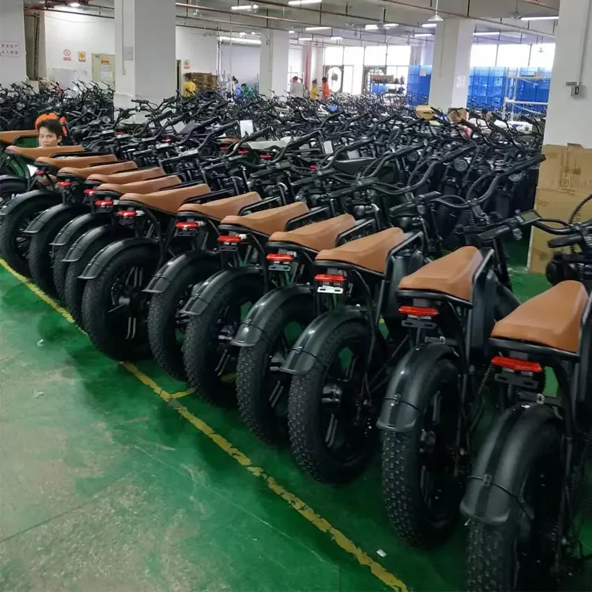 20inch Fat Tire OUXI V8 Off Road Electric Mountain Bicycle 1000W 750W Motor Electric Bike