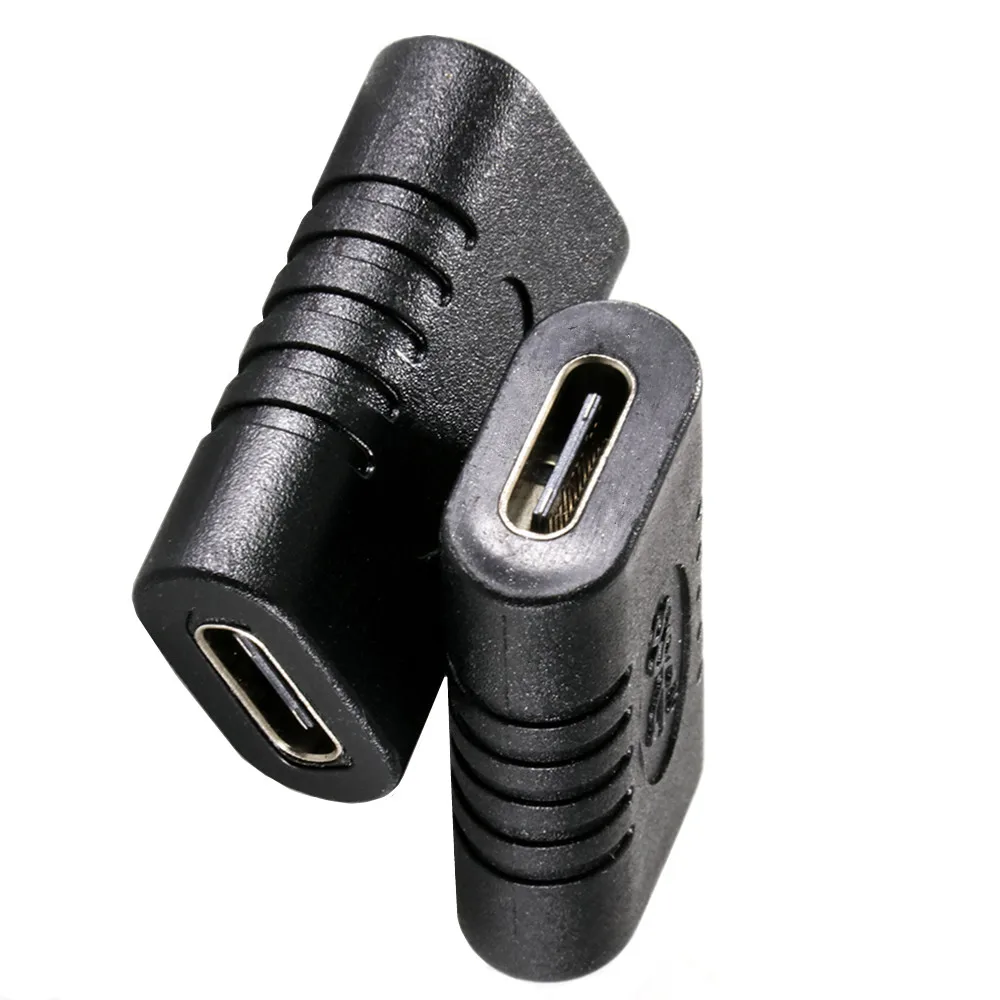 USB C Female to Female Adapter Type C Coupler Extender Extension Connector for Thunderbolt 3 MacBook, Nintendo Switch, Samsung