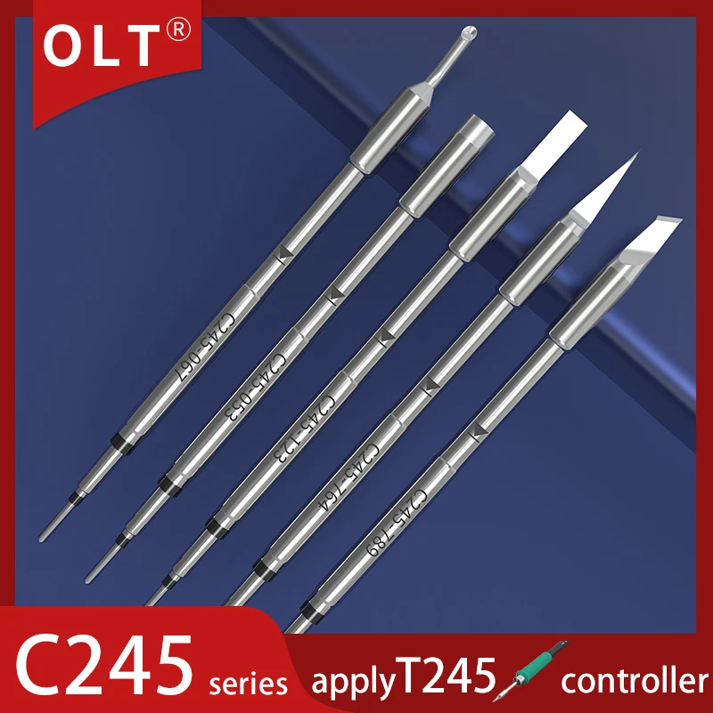 For JBC C245 Soldering Tips C245-123 C245-053 C245-067 C245-789 Welding Nozzle Compatible With T245 Soldering Station Tools