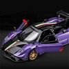 1:31 Pagani Zonda R Revolucion Alloy Sports Car Model Diecasts Metal Toy Racing Car Model Simulation Sound and Light Kids Gifts 5