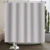 Solid Color Ombre Shower Curtain for Bathroom Gradient Textured Modern Abstract Elegant Chic Waterproof Shower Curtain With Hook 3