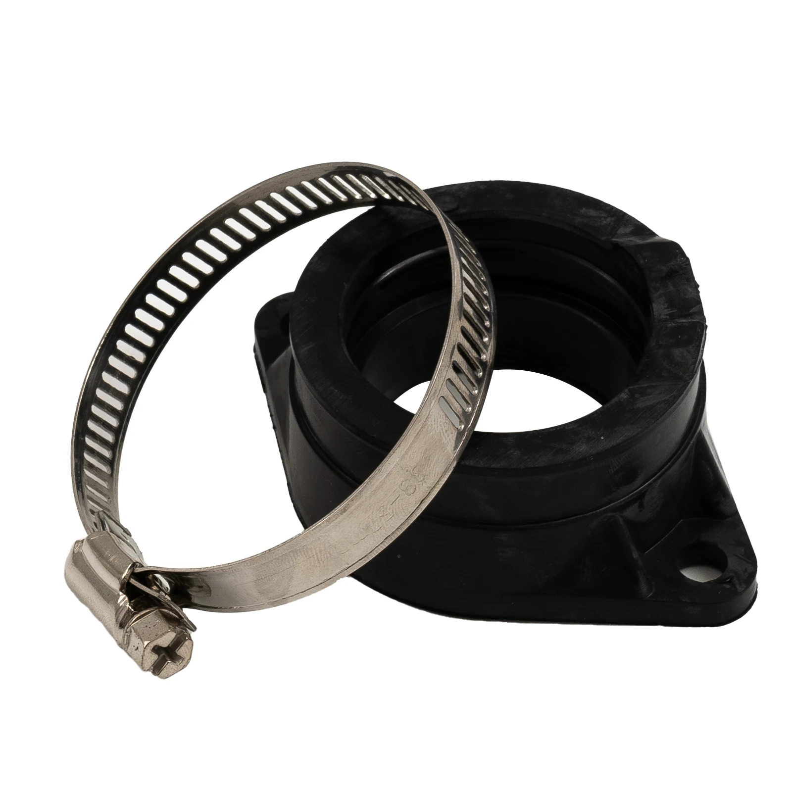 

1PCS Adapter Carburetor Intake Manifold For Suzuki GN250 Black Flange Motorcycle Carburetor Intake Manifold Replacement